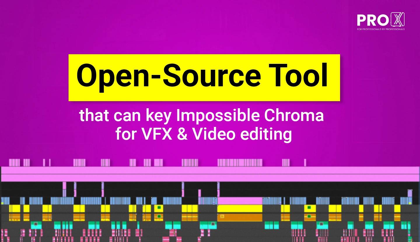 Open-Source tool that can key Impossible Chroma for VFX and Video editing