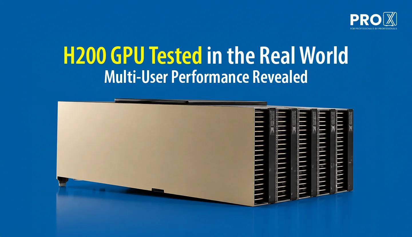H200 GPU Real life performance with multi-user testing and benchmarks
