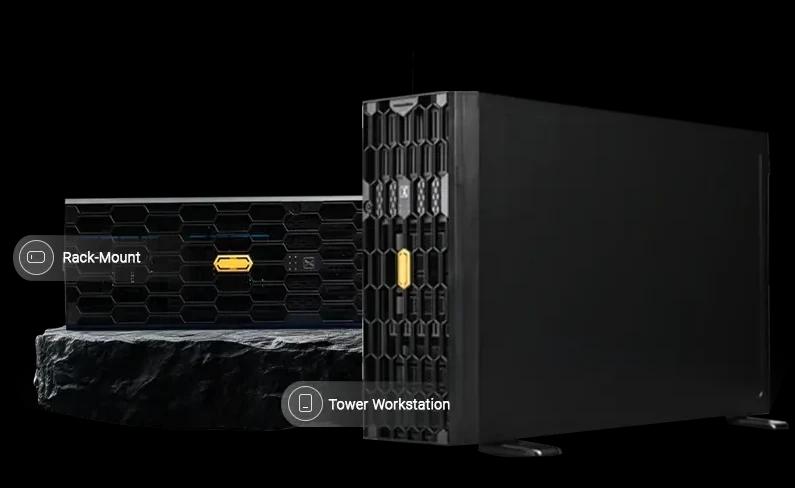 4 GPU AI Research Server