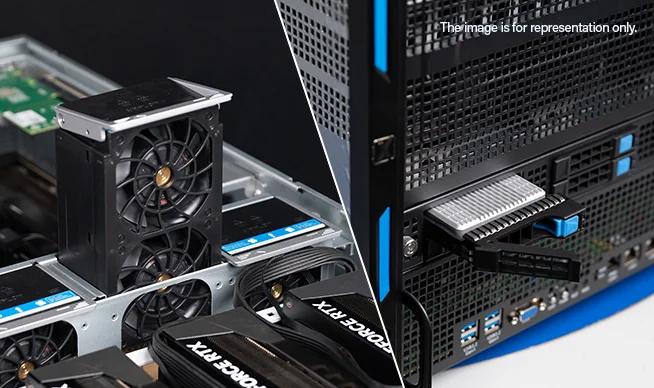 Hot swap fan maintenance