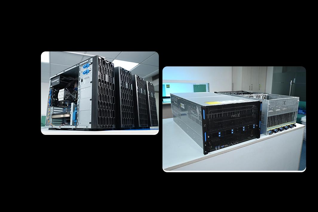 Every ProX system arrives set up and ready to work.
