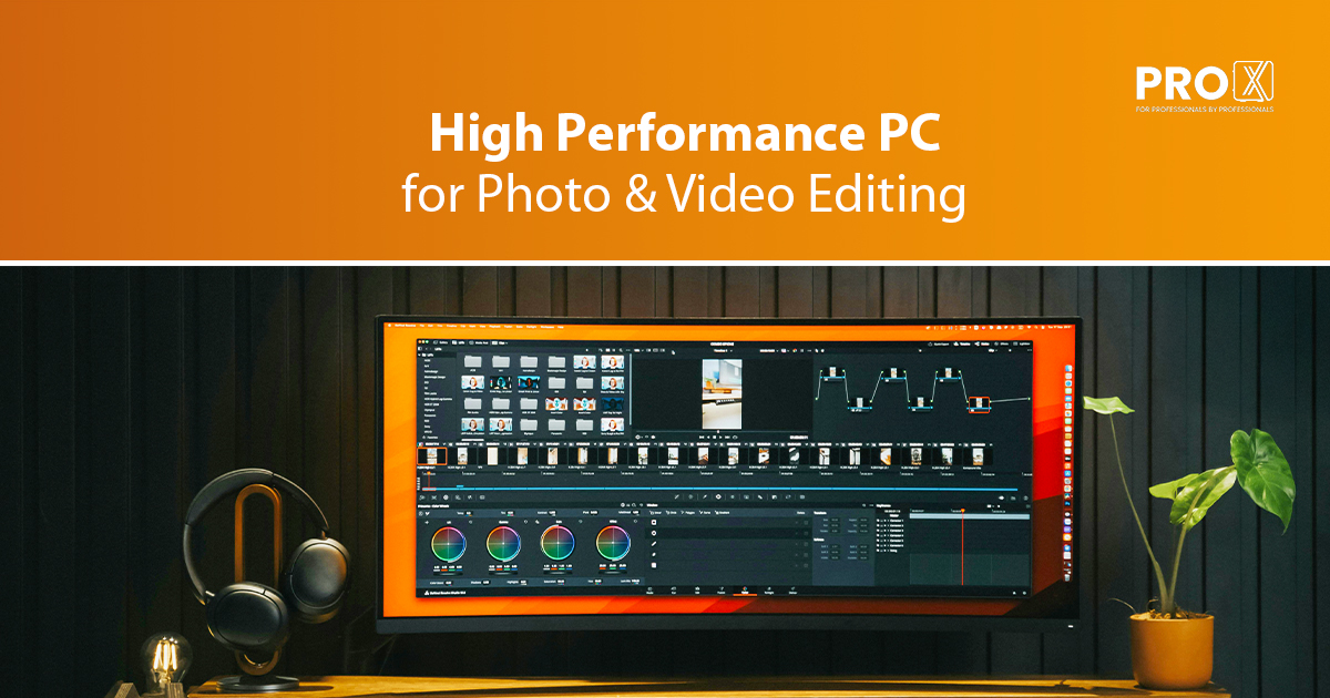 Video Editing Workstation PC for 4K & DaVinci Resolve