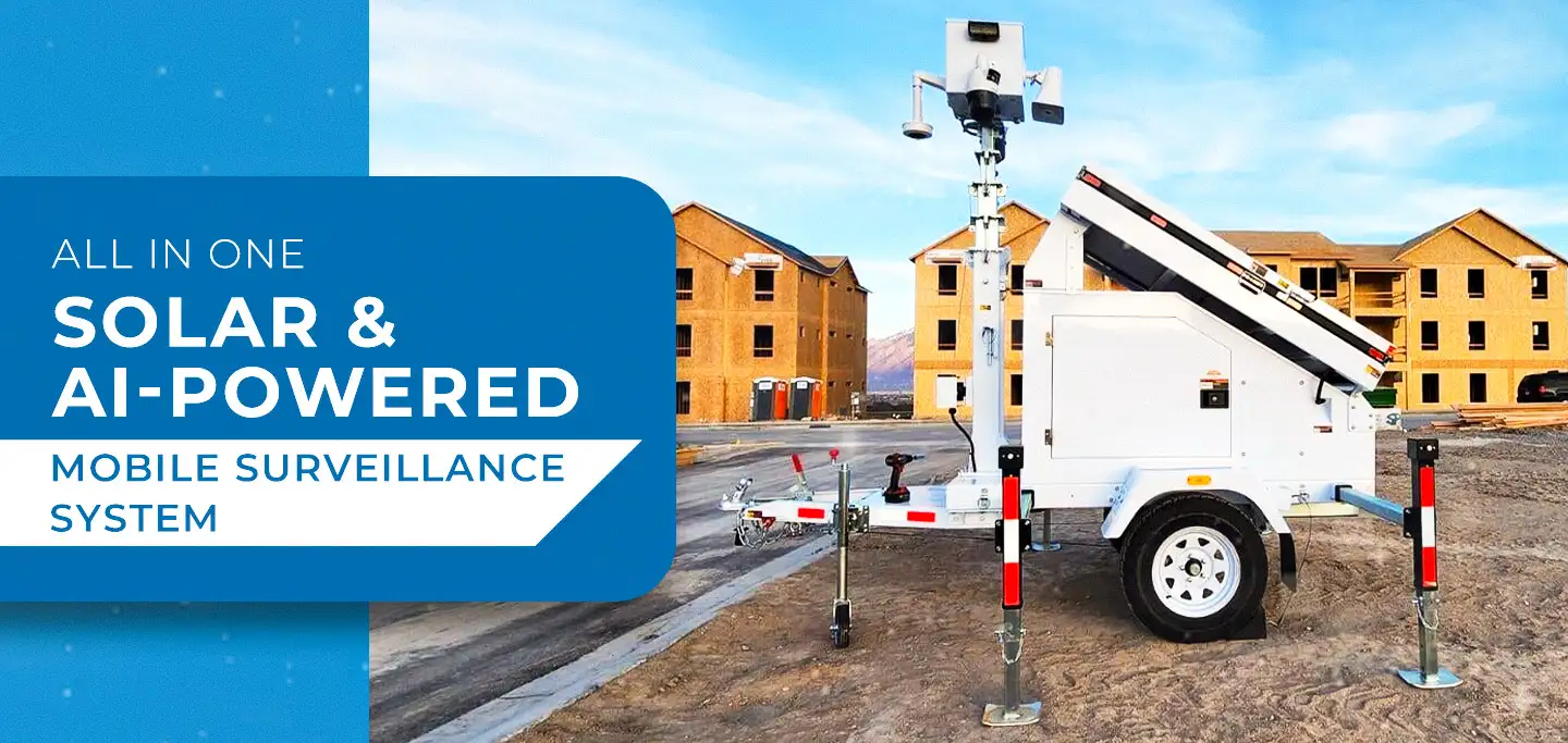All In One Solar & AI-Powered Mobile Surveillance System