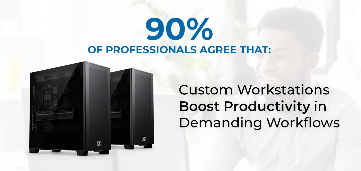 90% of Professionals Agree: Custom Workstations Boost Productivity in Demanding Workflows